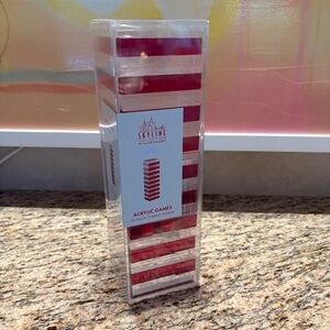 Skyline Collection Acrylic Games Tumbling Tower